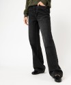 Jean wide leg taille haute femme